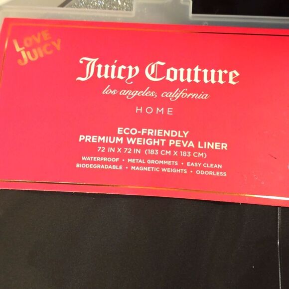 Juicy Couture Hone Eco-Friendly Premium Weight PEVA Liner - Picture 5 of 5